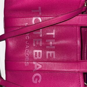 Marc Jacobs Pink Pebbled Leather Tote